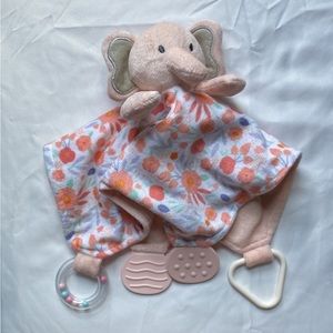 Luxe + Willow brand pink elephant “Snuggle Blankie”